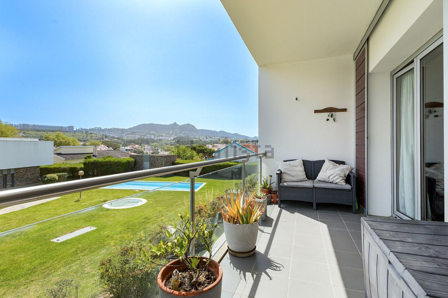 公寓 t2出售在Rua Bela Vista - 阳台