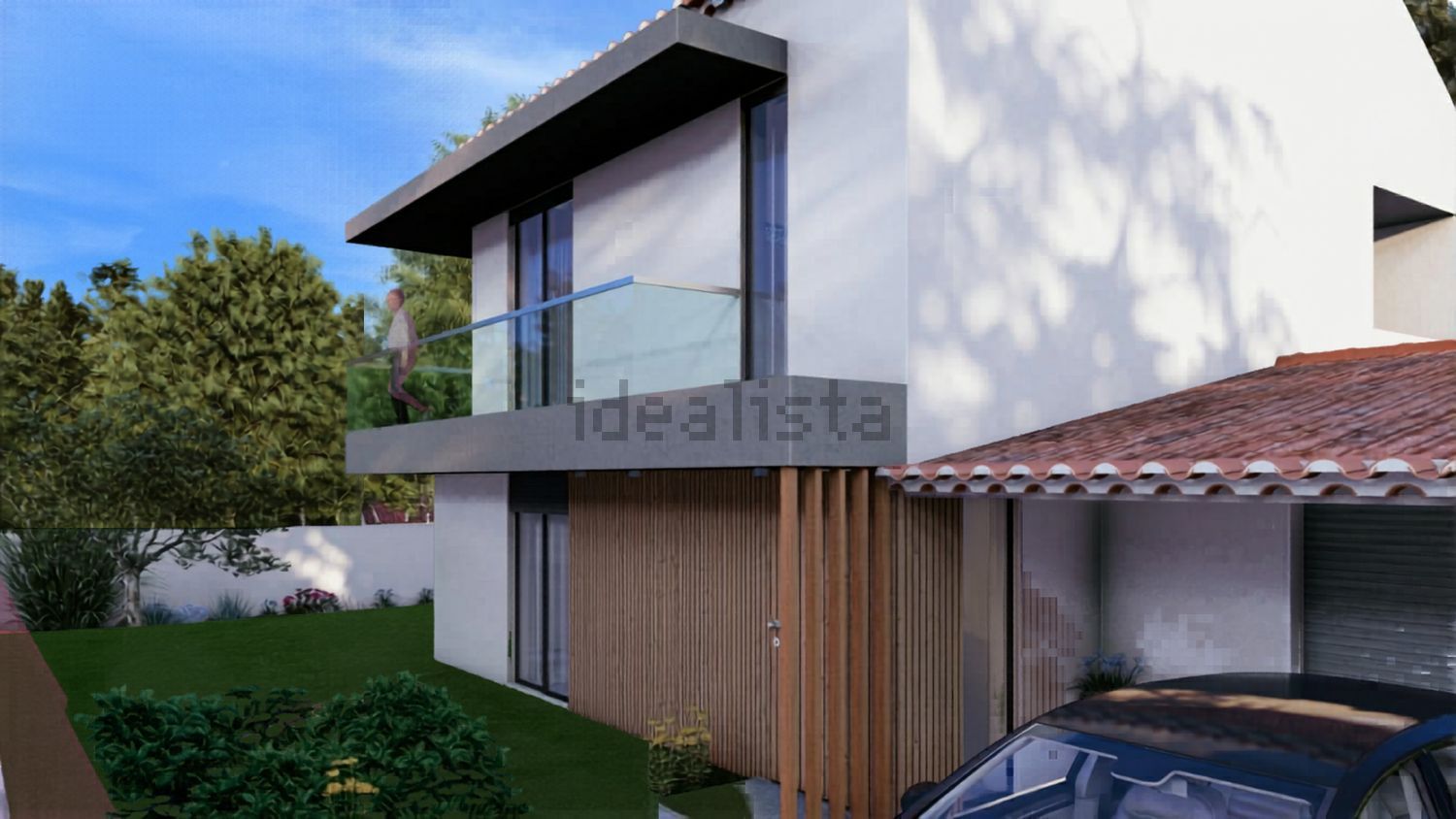 小楼房或独栋别墅出售在Rua Central - 外立面