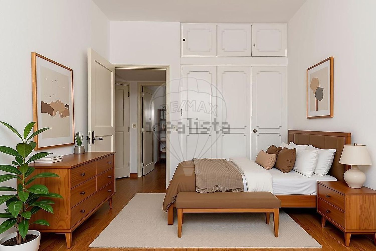 出租公寓 t2在Olivais - 卧室