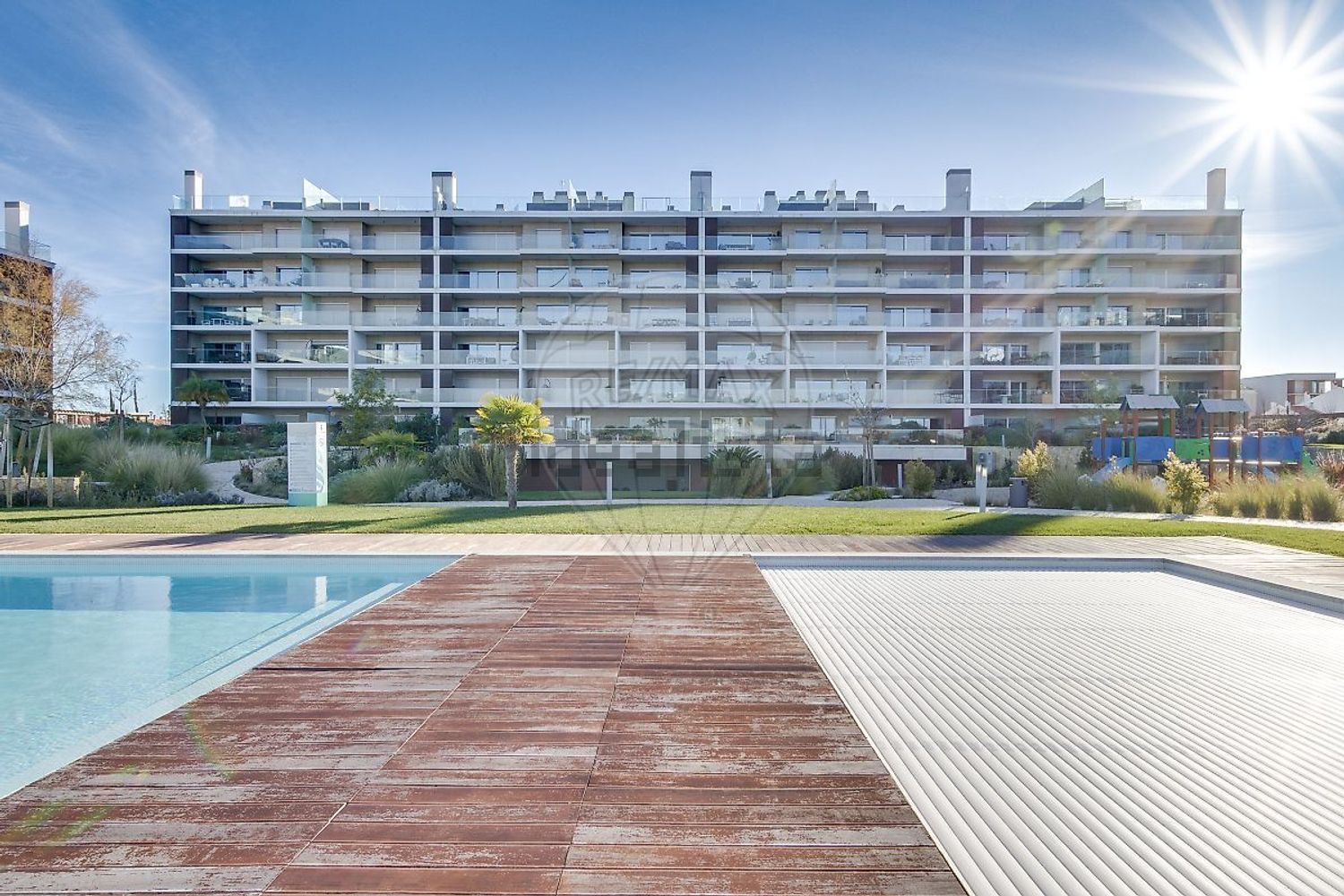 出租公寓 t3在Avenida 5 de Outubro, 401 - 游泳池