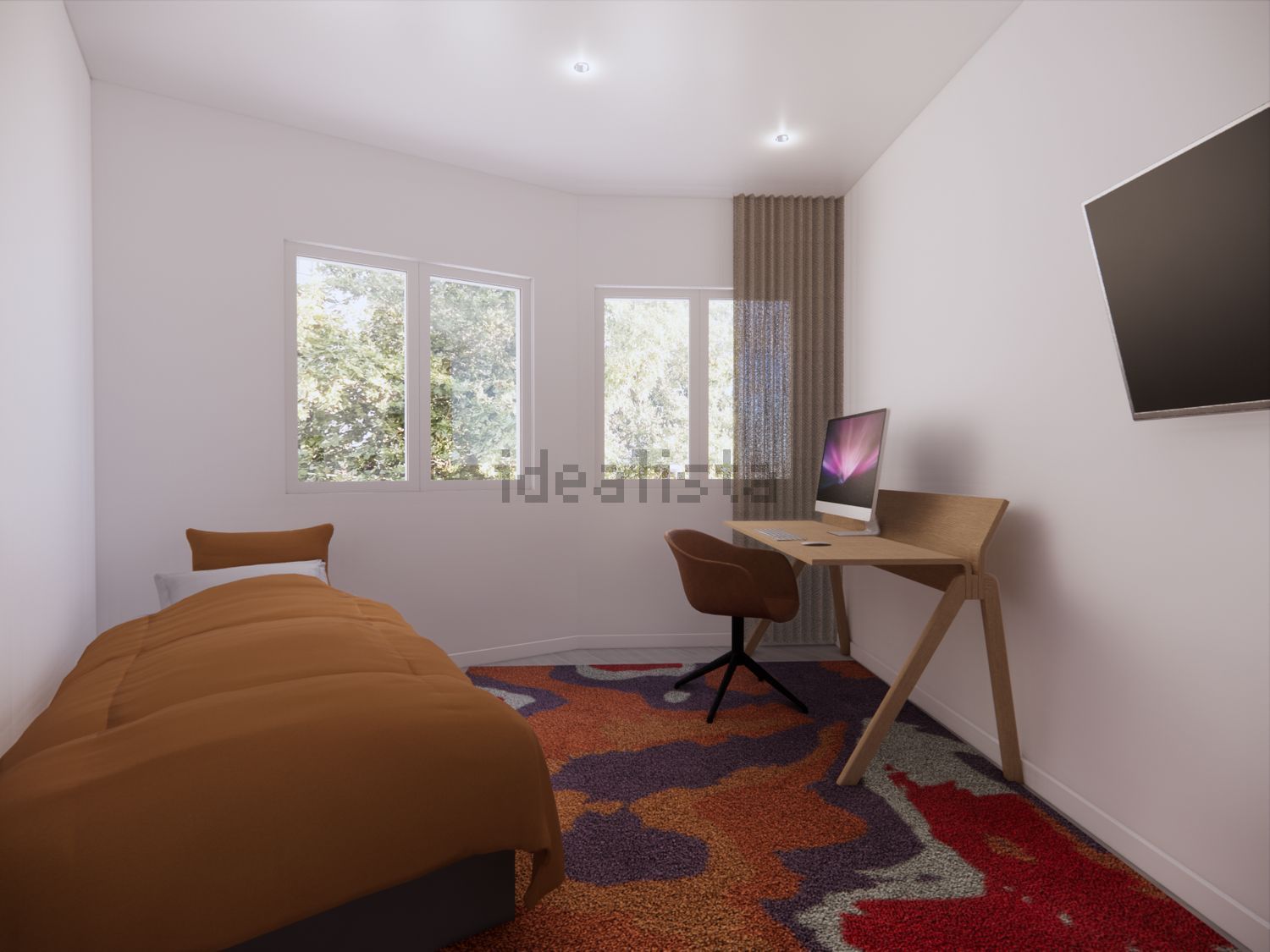 公寓 t2出售在Rua 1º de Maio, 40 - 卧室