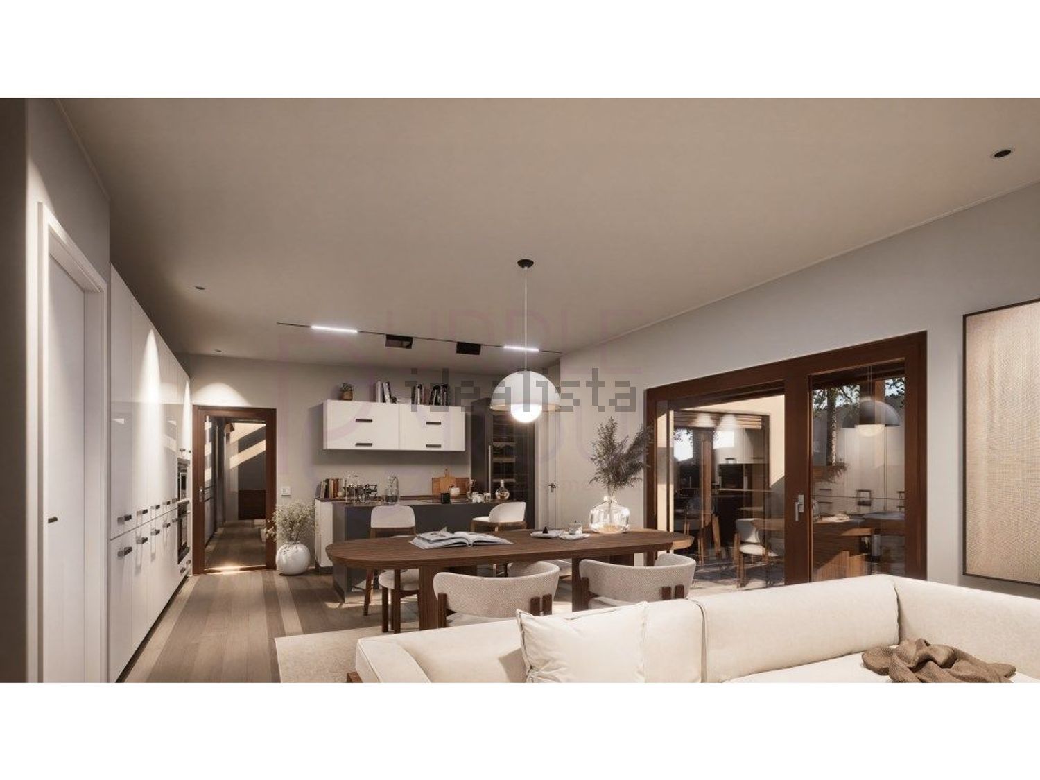 双拼别墅出售在Pinhal do General - 客厅