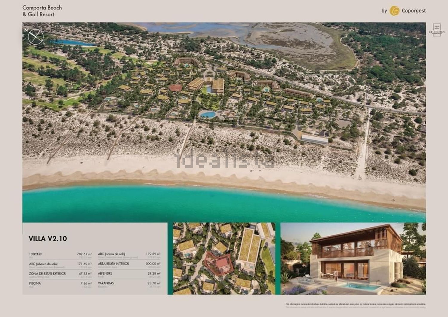 小楼房或别墅出售在Tróia - 视线