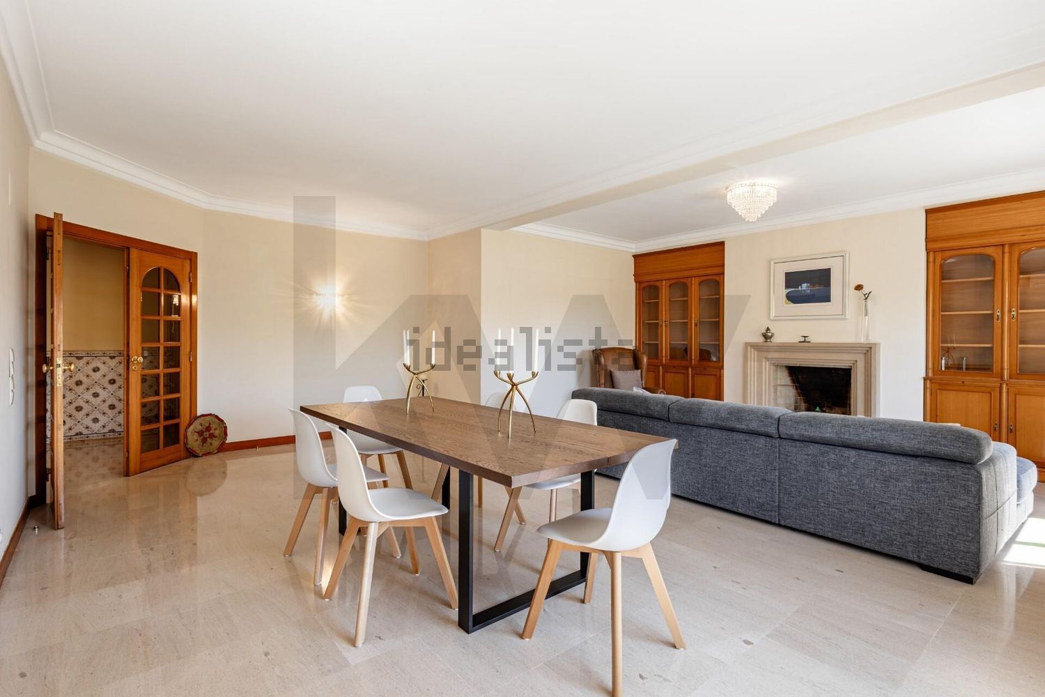 出租公寓 t3在Rua Professor Mark Athias, 1 b 1c, Nº - 客厅