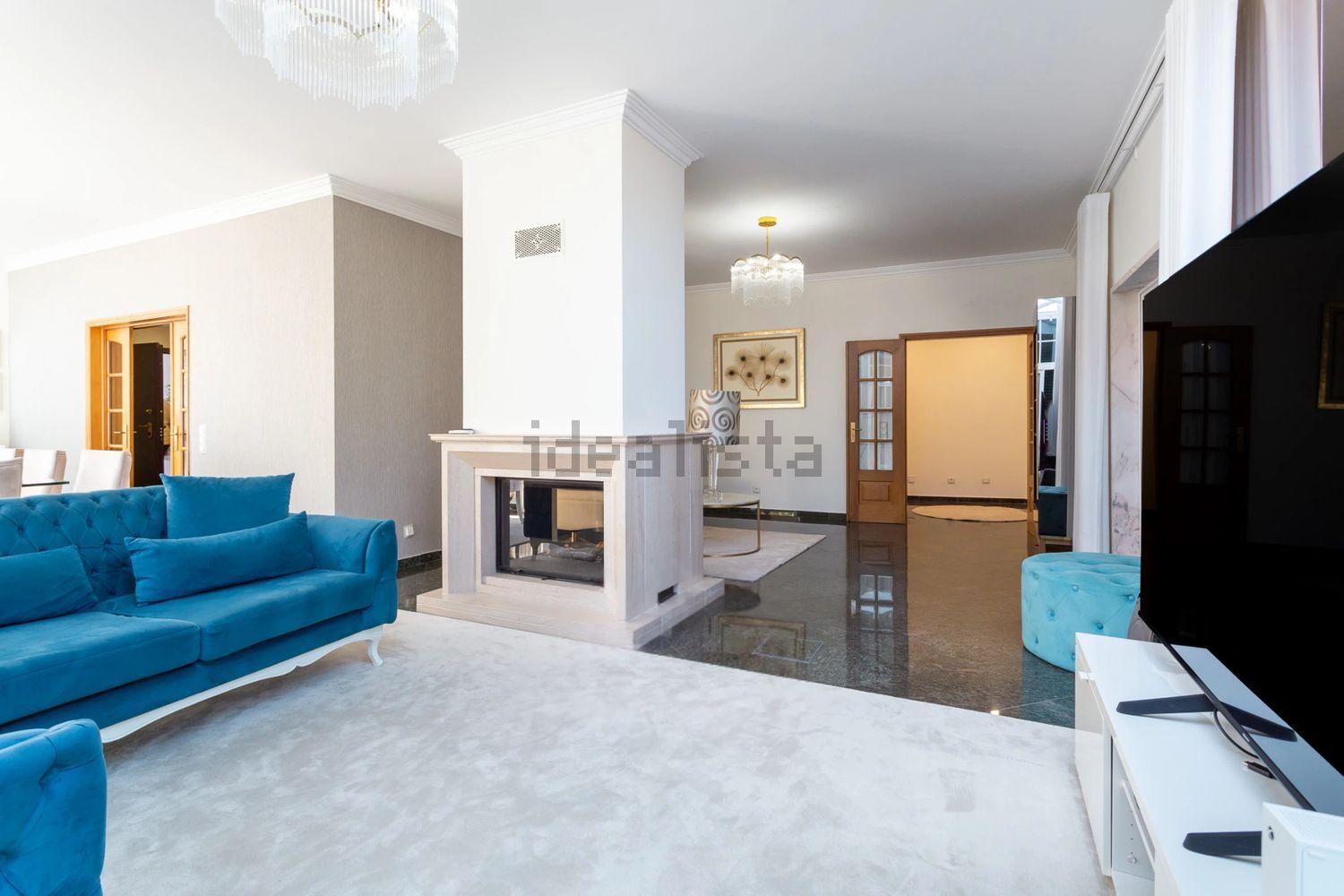 小楼房或独栋别墅出售在Rua do Alecrim - 客厅