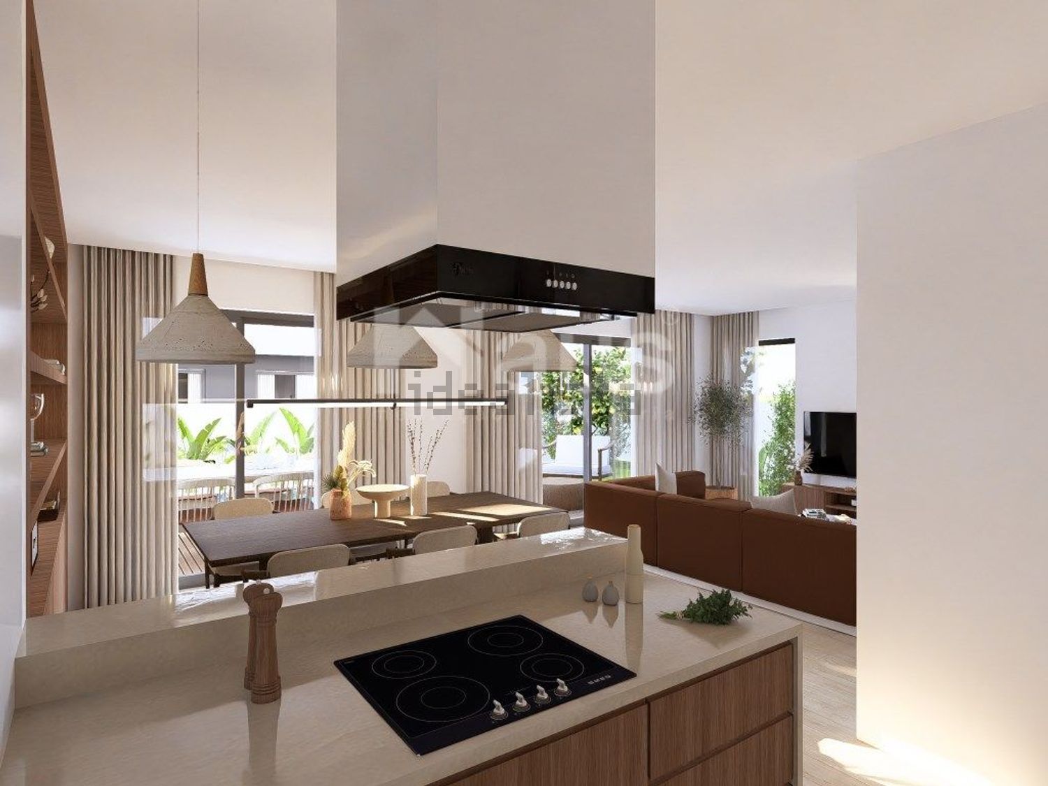 双拼别墅出售在Rua da Igreja - 客厅