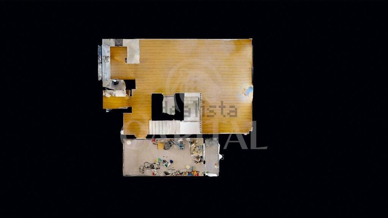 小楼房或独栋别墅出售在Rua da Calheta - 平面图