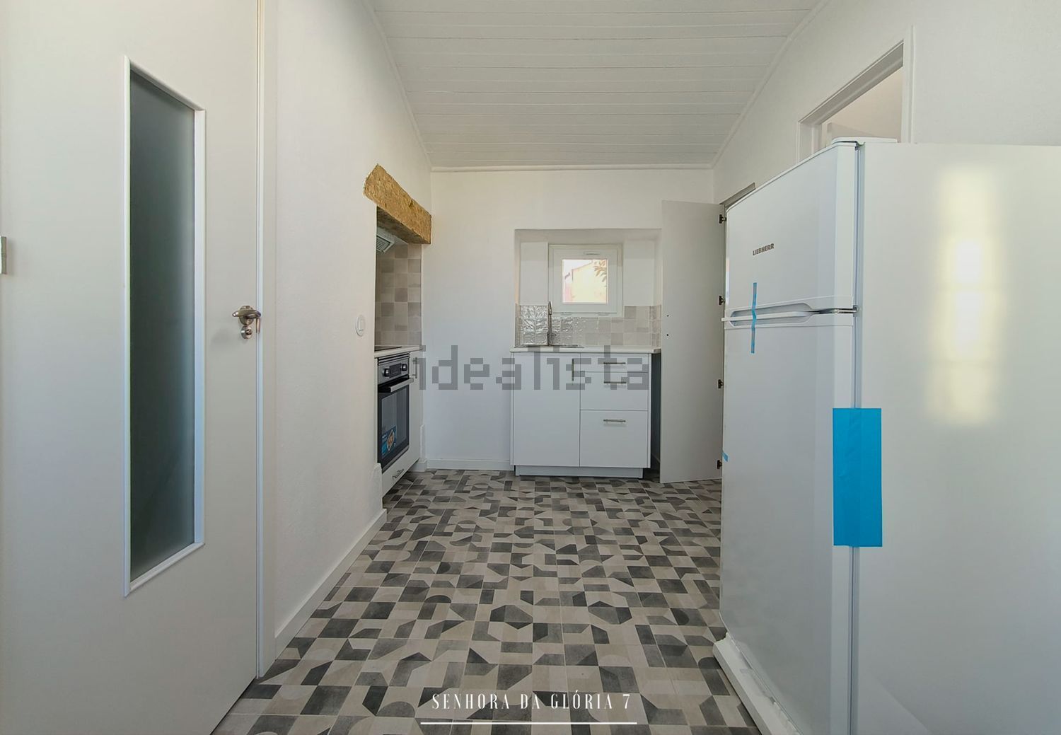 出租公寓 t2在Rua da Senhora da Glória, 7 - 厨房