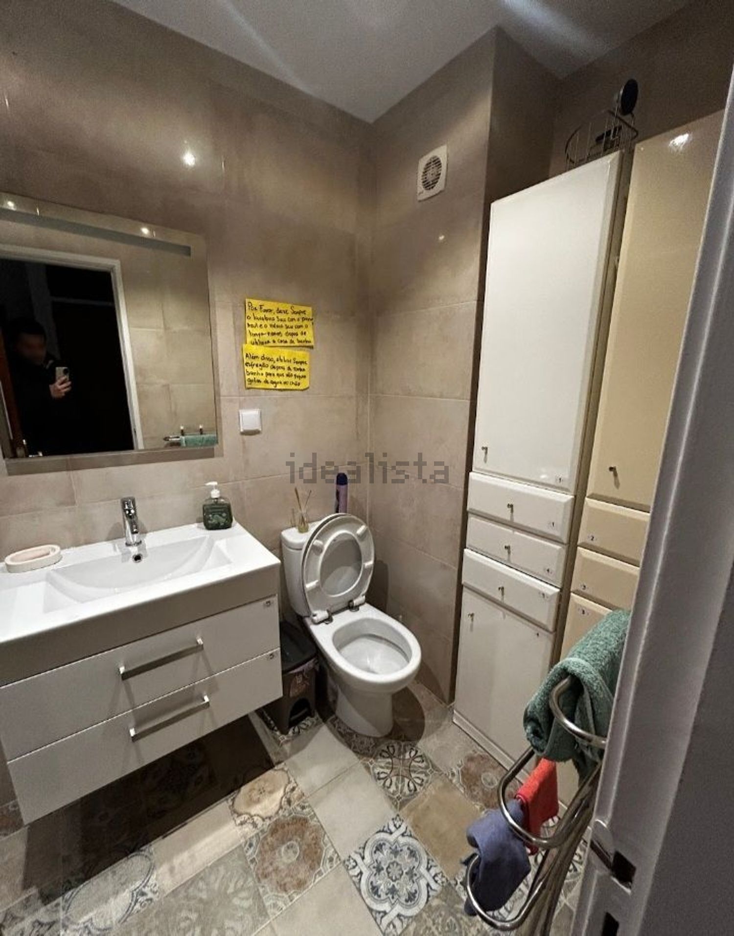 出租房间在Rua Padre António Vieira, 3 - 卫生间