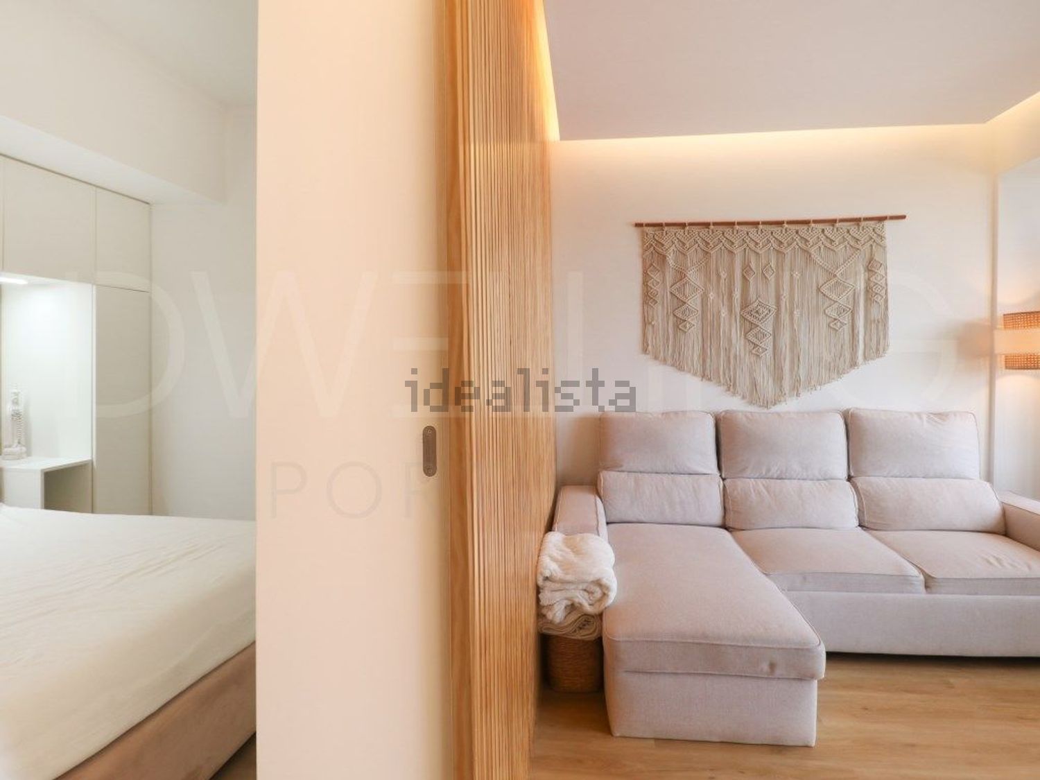 出租公寓 t1在Avenida Gonçalo Velho Cabral - 卧室