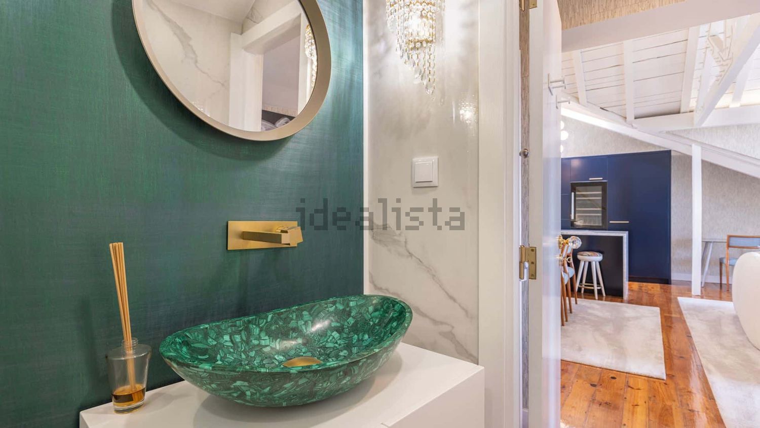 出租公寓 t2在Rua Vítor Cordon, 47 - 卫生间