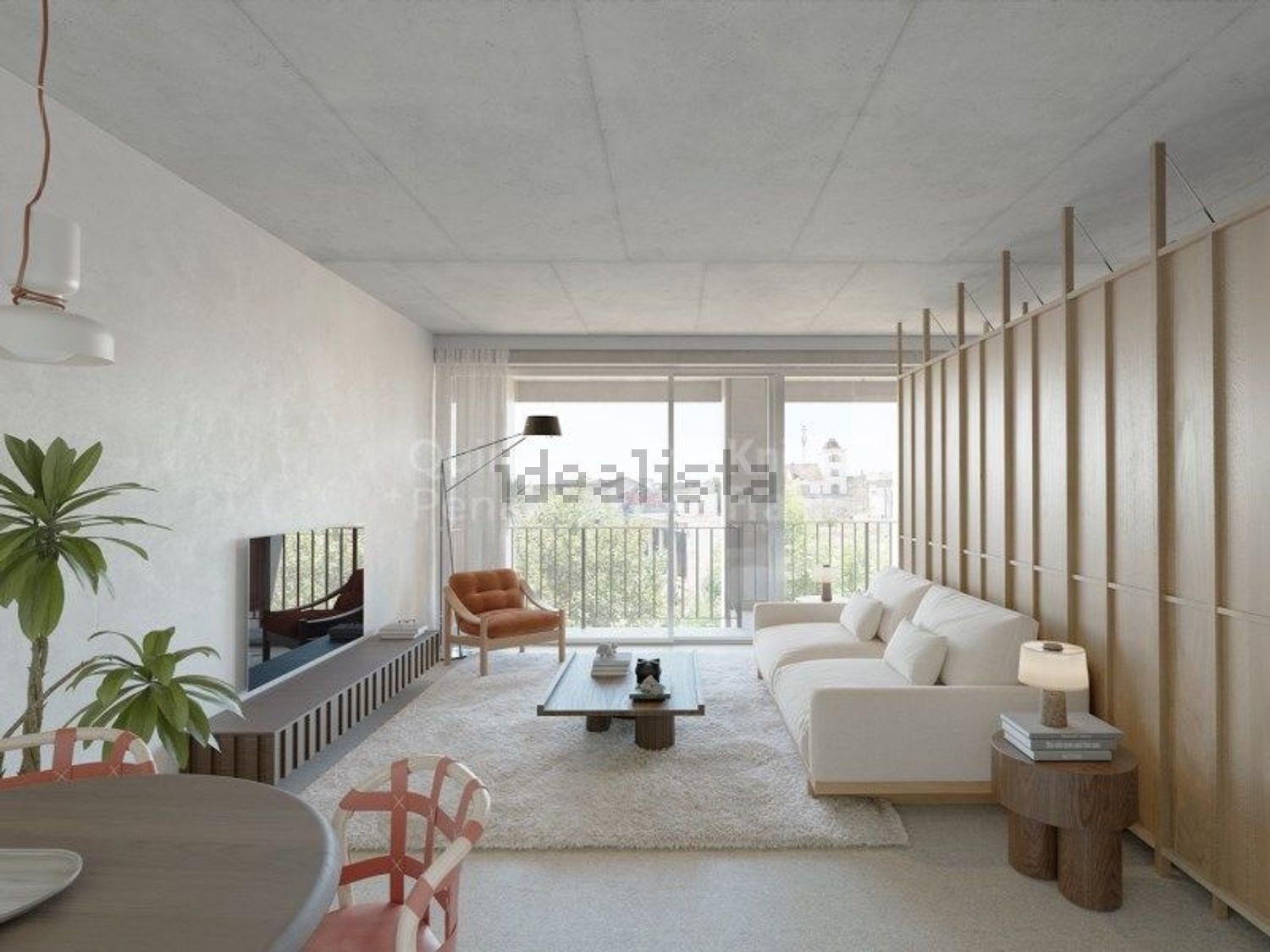 公寓 t1出售在Marvila - 客厅