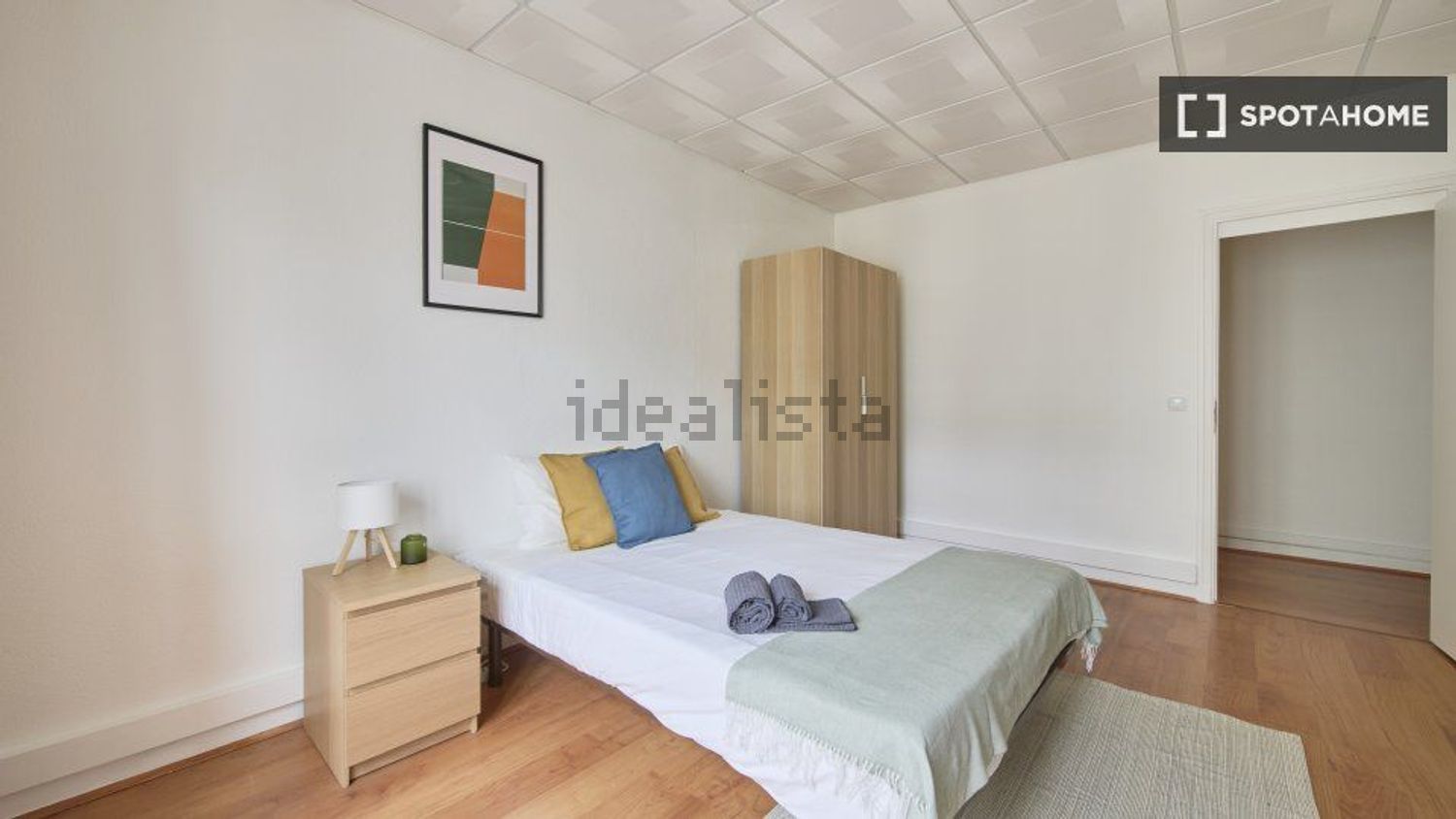 出租房间在Rua Alexandre Herculano - 卧室