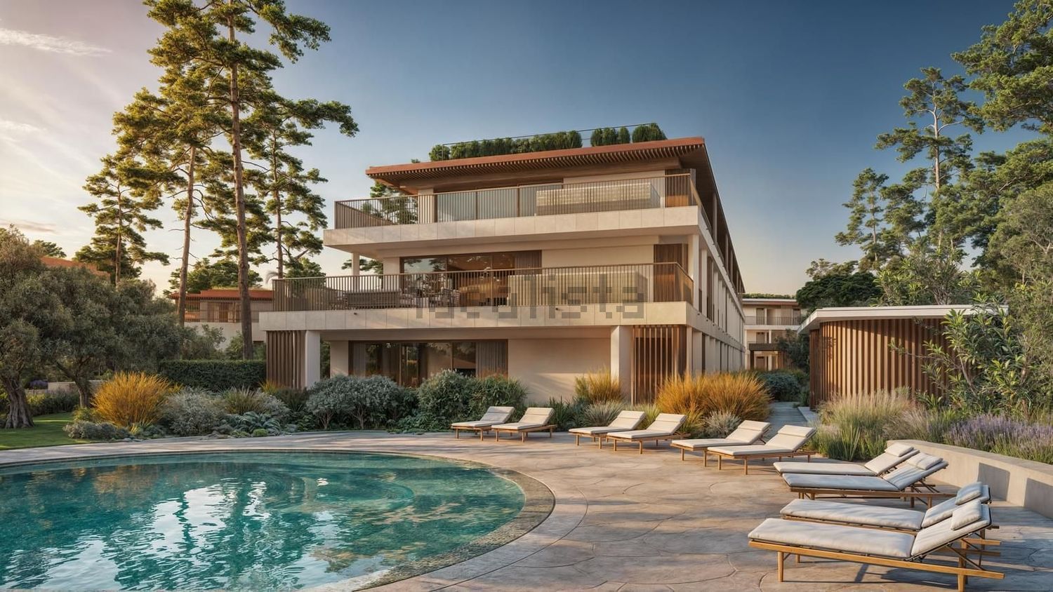 小楼房或别墅出售在Tróia - 游泳池