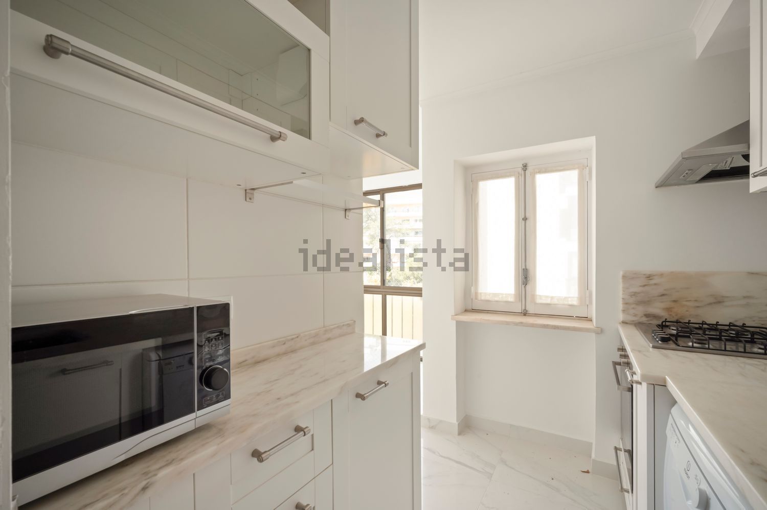 出租公寓 t1在Avenida Biarritz, 299 - 厨房