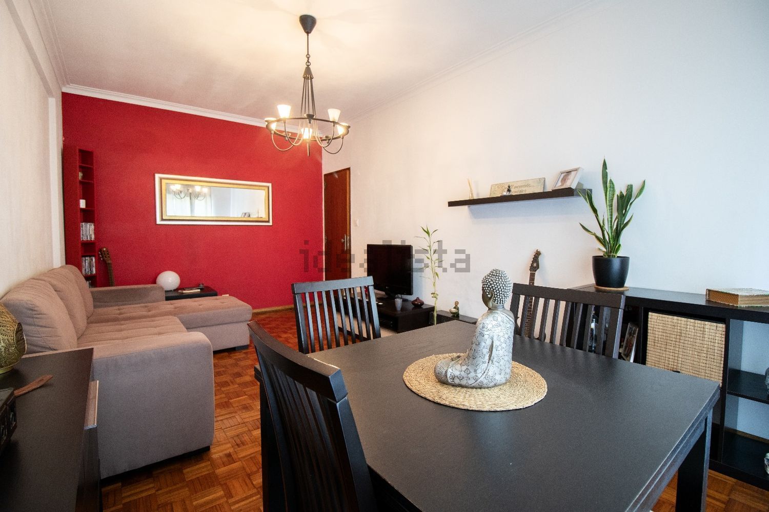 出租公寓 t2在Rua Capitães de Abril, 31 - 客厅