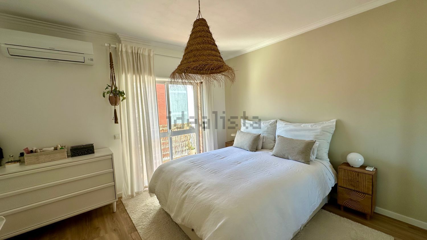 出租公寓 t2在Rua da Suécia, 10 n - 卧室