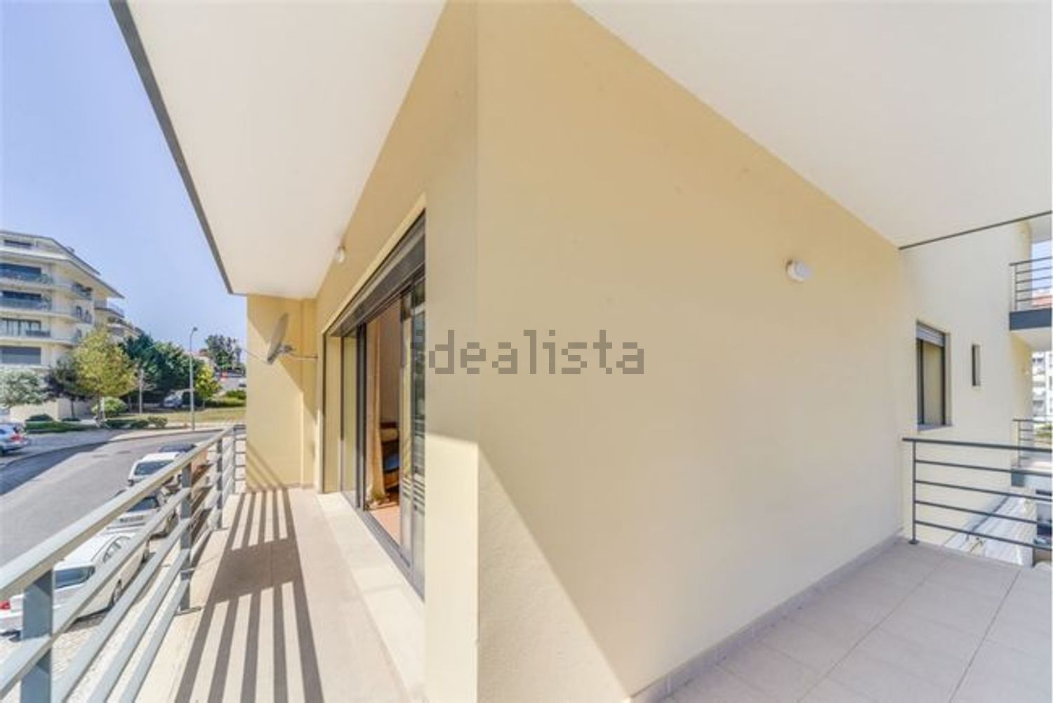 出租公寓 t2在Rua Ribeira dos Bogueiros, 46 - 阳台