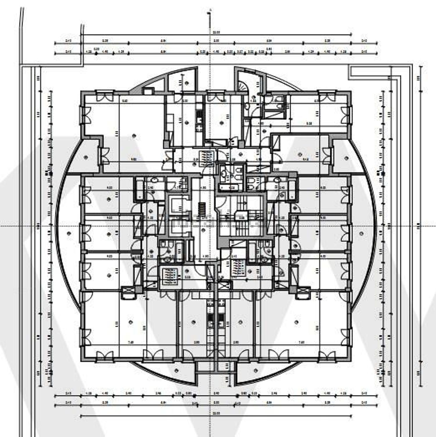 出租公寓 t3在Paço de Arcos - 平面图