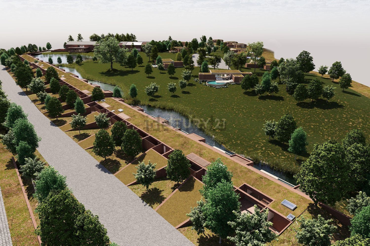 小楼房或独栋别墅出售在Estrada da Boa Vista - 游泳池