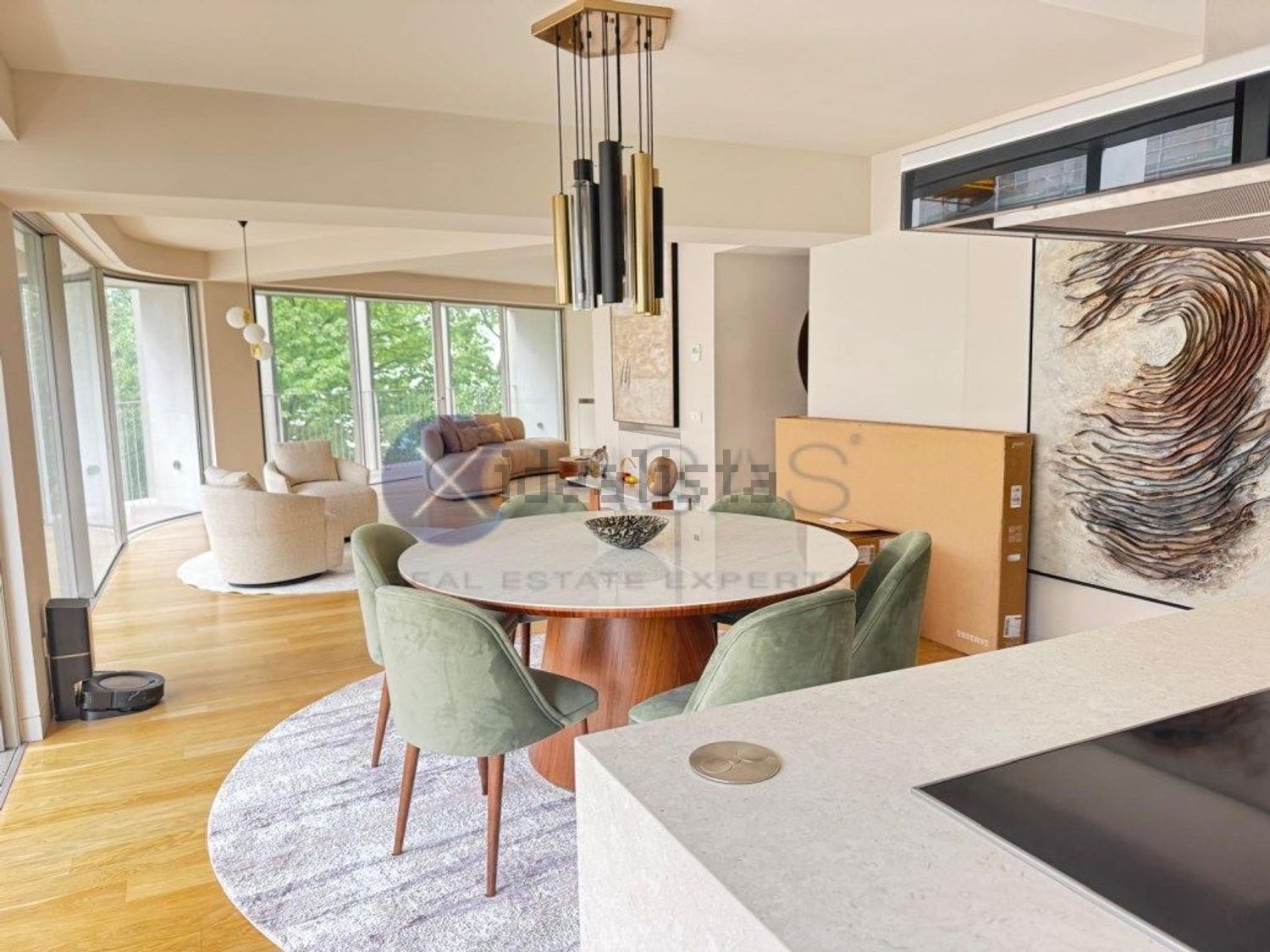 出租公寓 t3在Av. da Liberdade - Marquês de Pombal - 客厅