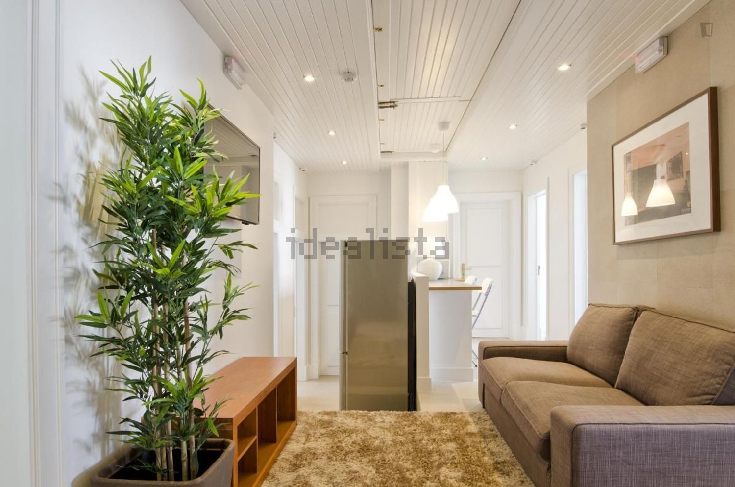 出租房间在Rua do Carmo - 客厅