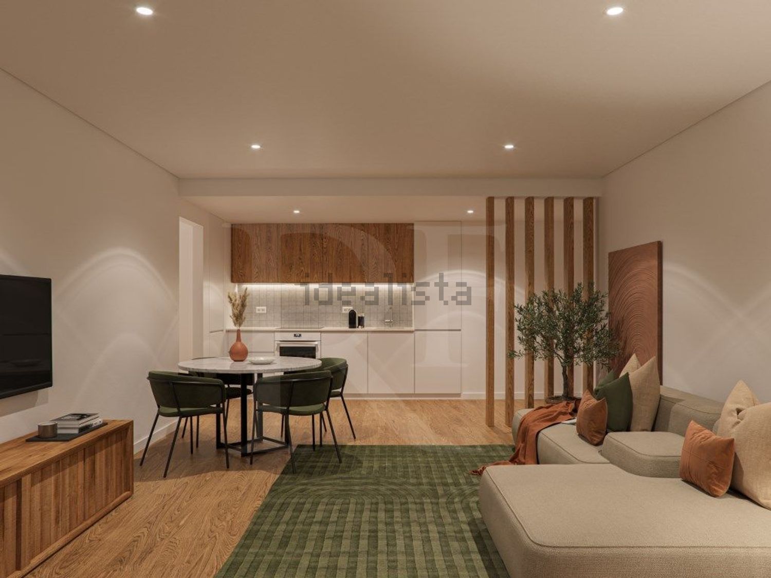 顶层公寓出售在Bairro dos Actores - Barão Sabrosa - 客厅