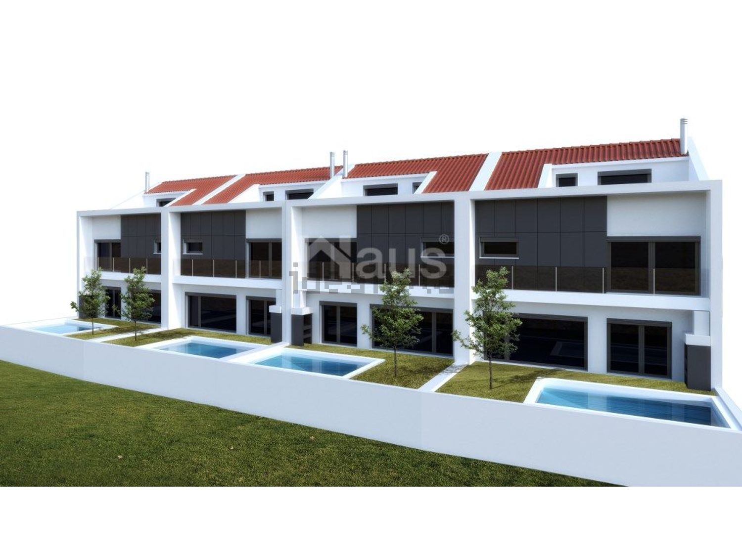 联排别墅出售在Rua dos Morangos - 外立面