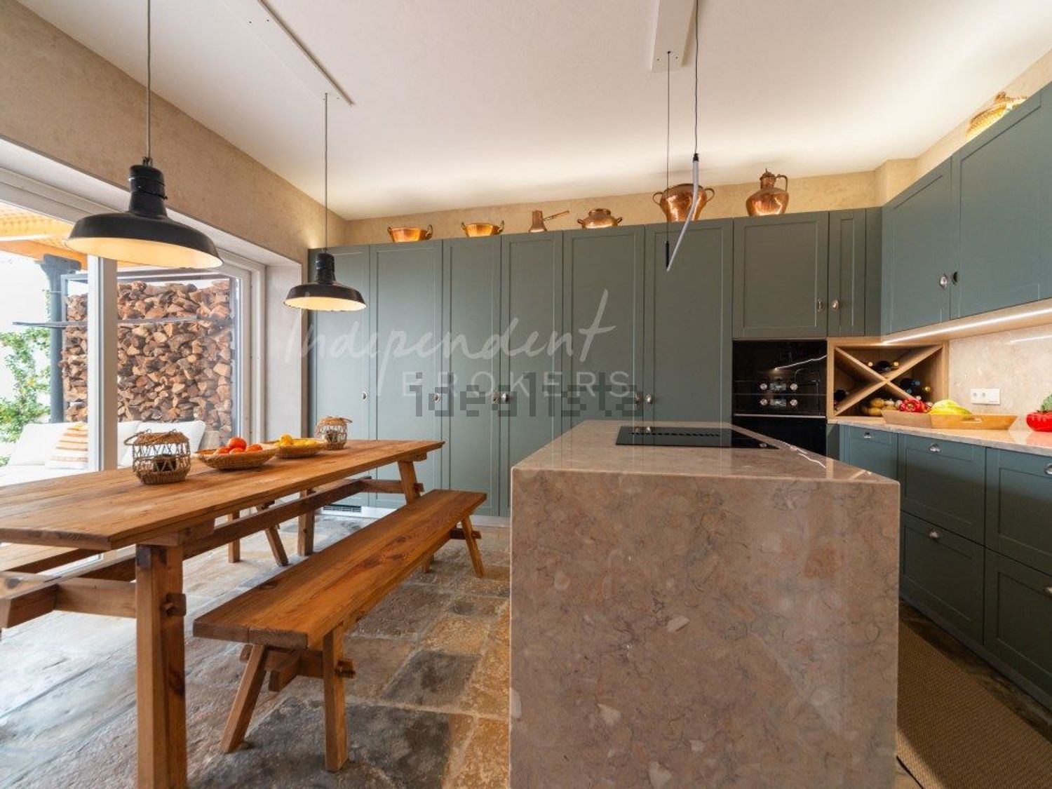 出租小楼房或独栋别墅在Rua Miguel Bombarda, 2 - 厨房