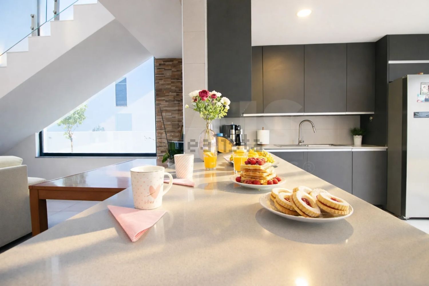 小楼房或别墅出售在Santo Antão e São Julião do Tojal - 厨房