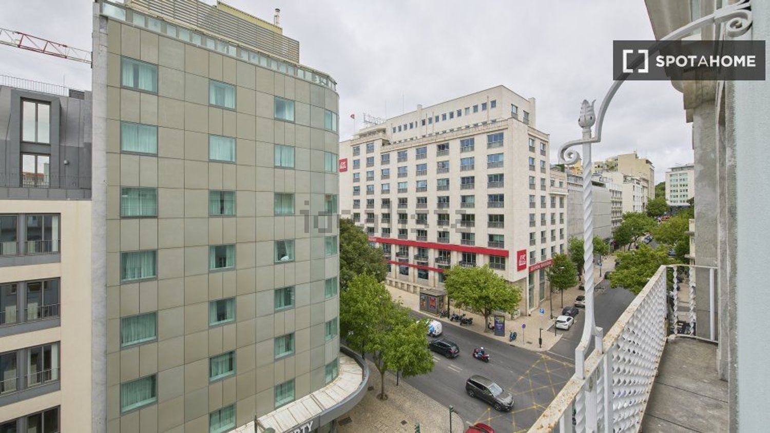 出租房间在Rua Alexandre Herculano - 视线