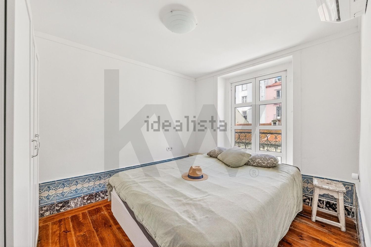 出租公寓 t1在Rua da Assunção s/n - 卧室