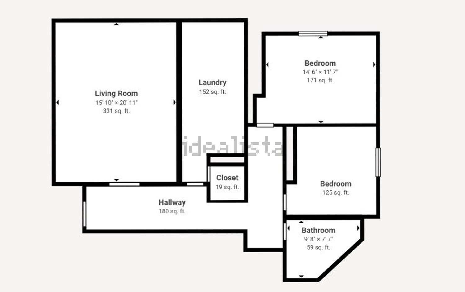 公寓 t2出售在Venda do Pinheiro e Santo Estêvão das Galés - 平面图