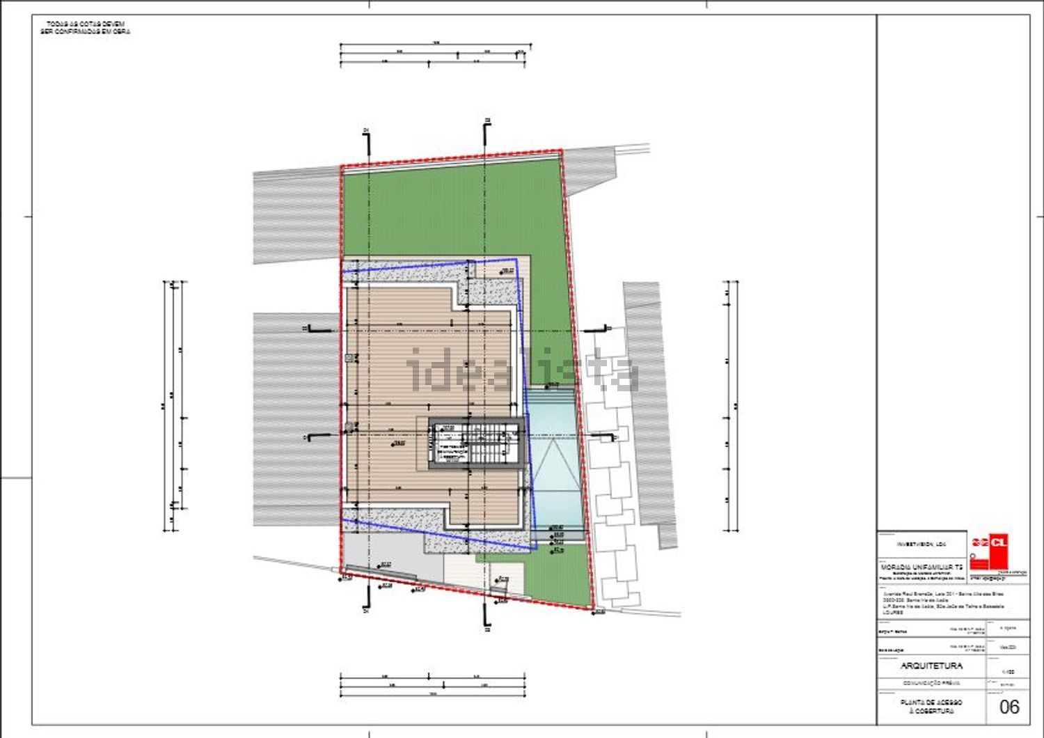 小楼房或独栋别墅出售在Santa Iria de Azoia - São João da Talha - Bobadela - 平面图