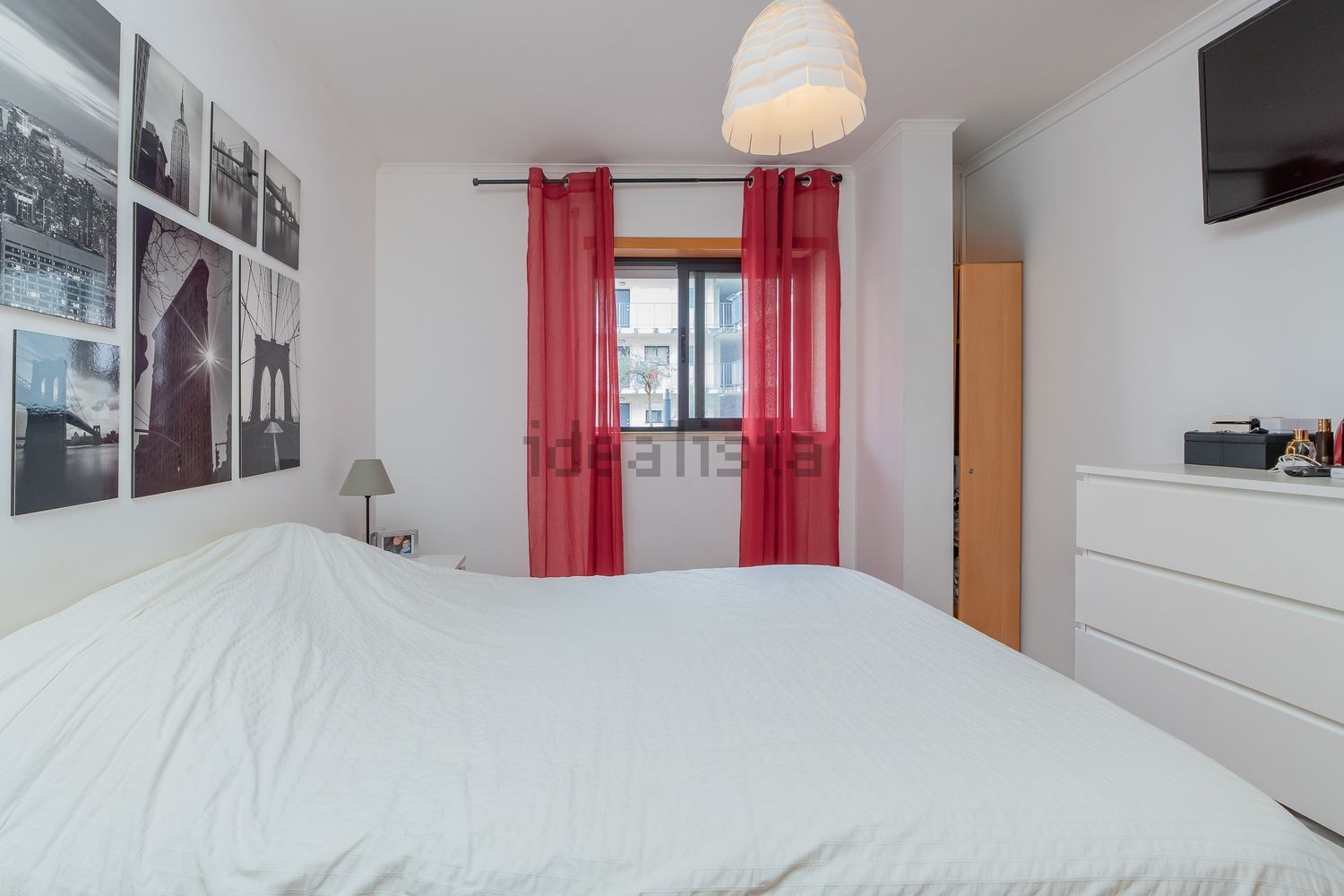 出租公寓 t2在Rua Barata Feyo - 卧室