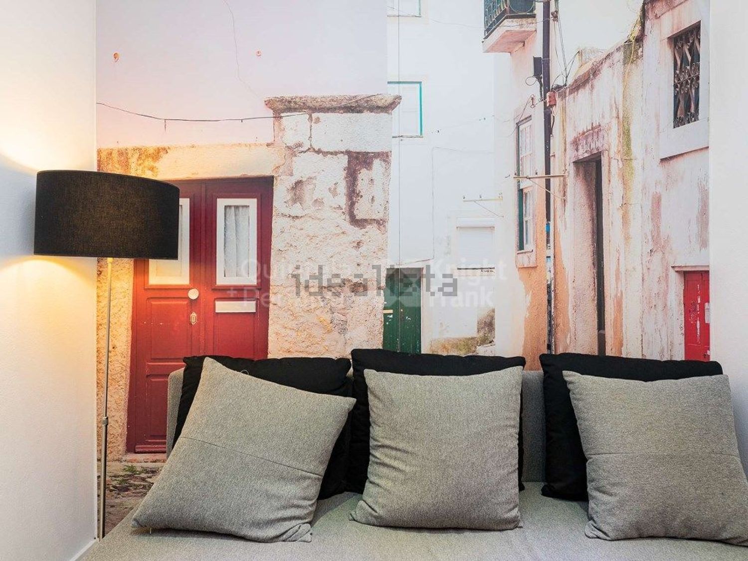 出租公寓 t1在Campo de Santana - Santa Marta - 客厅