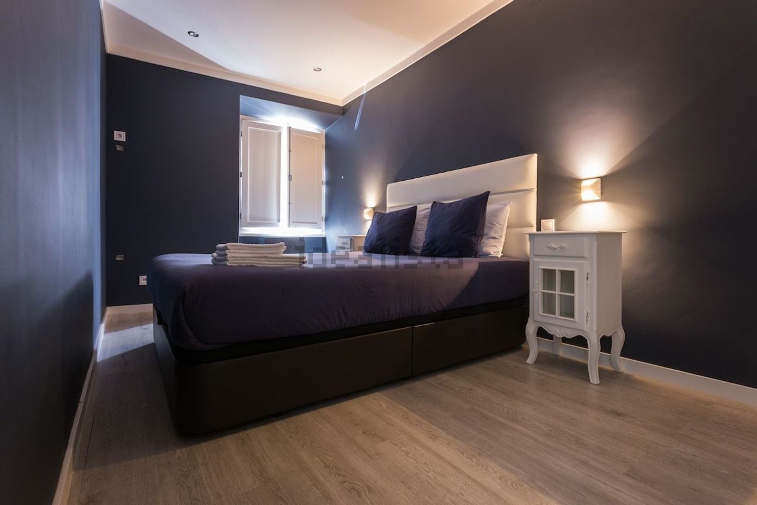 出租公寓 t1在Rua do Diário de Notícias, 58 - 卧室