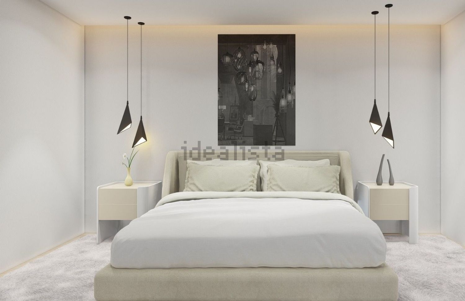 小楼房或独栋别墅出售在Centro - 卧室