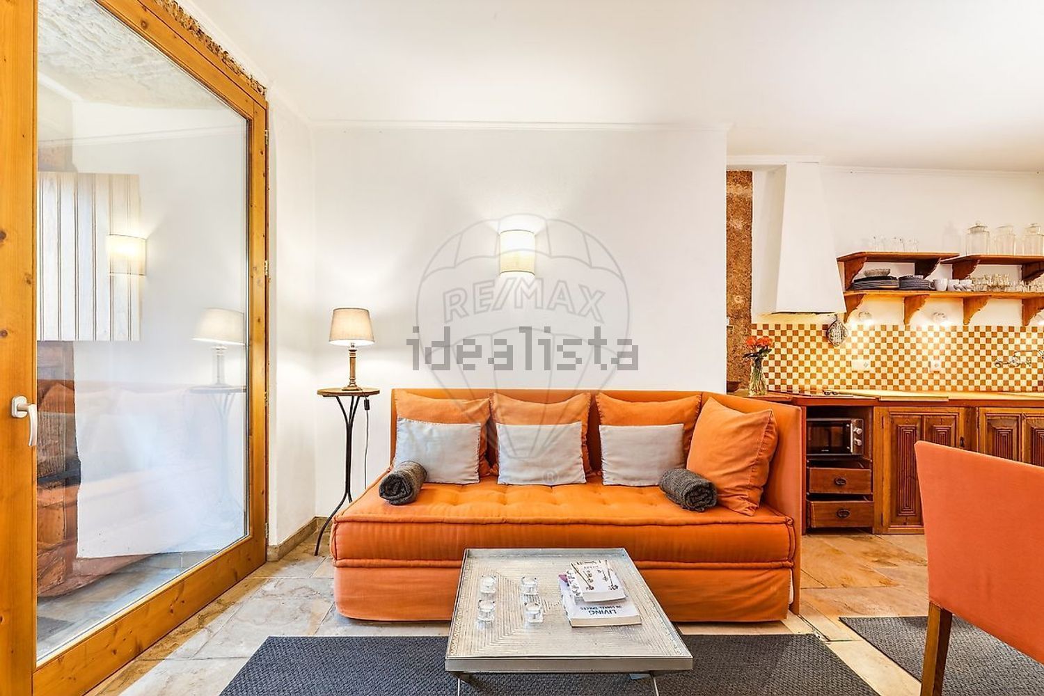 公寓 t1出售在Rua Augusto Rosa - 客厅