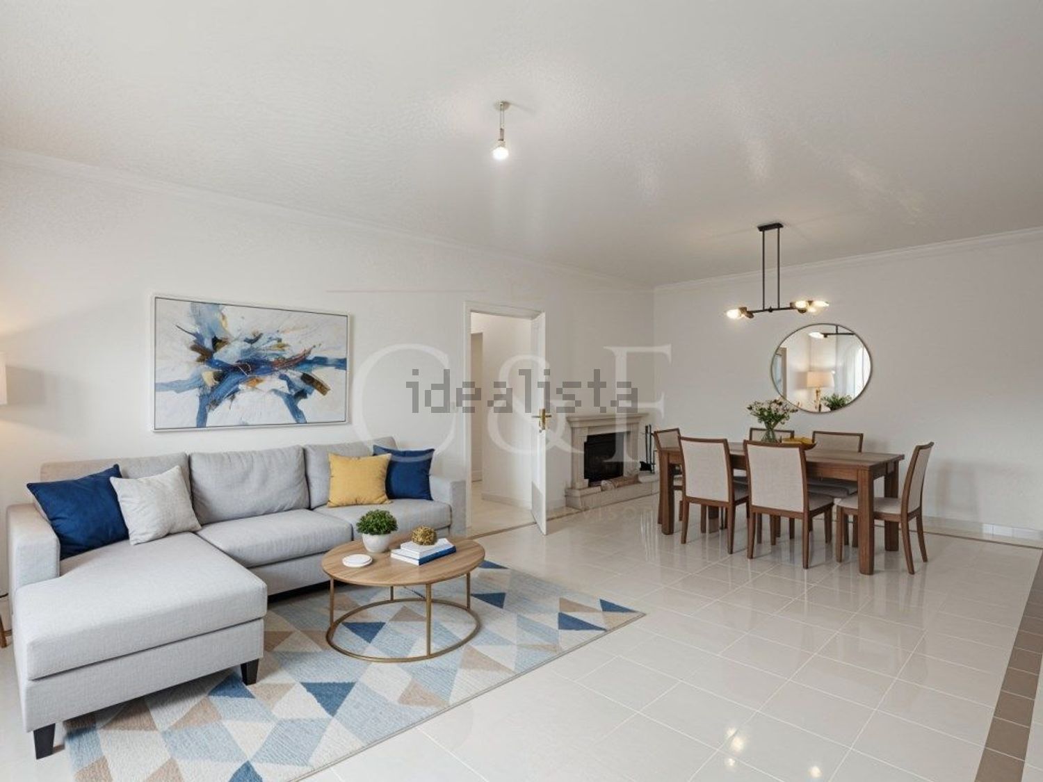 公寓 t3出售在Avenida Arsenal do Alfeite, 56 - 客厅