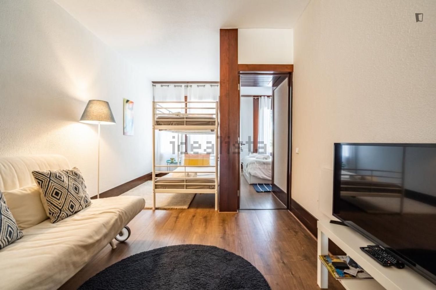 出租公寓 t1在Rua das Mimosas - 卧室