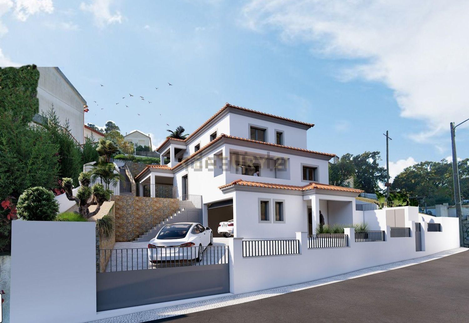 小楼房或独栋别墅出售在Rua Major António Pereira de Almeida s/n - 外立面