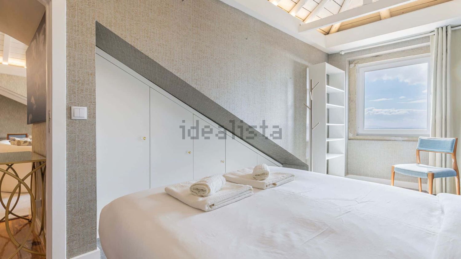 出租公寓 t2在Rua Vítor Cordon, 47 - 卧室