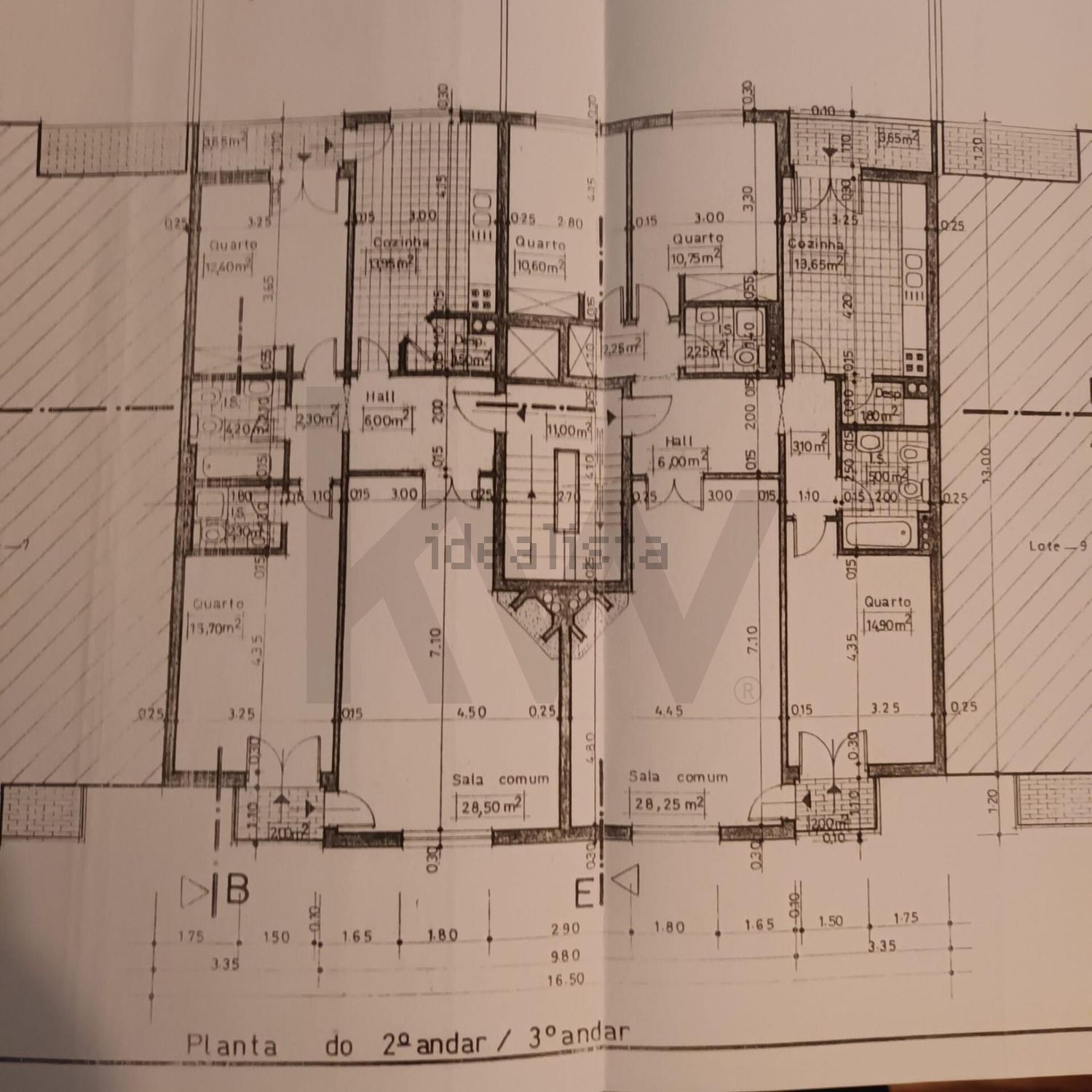 公寓 t3出售在Avenida Cidade de Leimen, 14 - 平面图