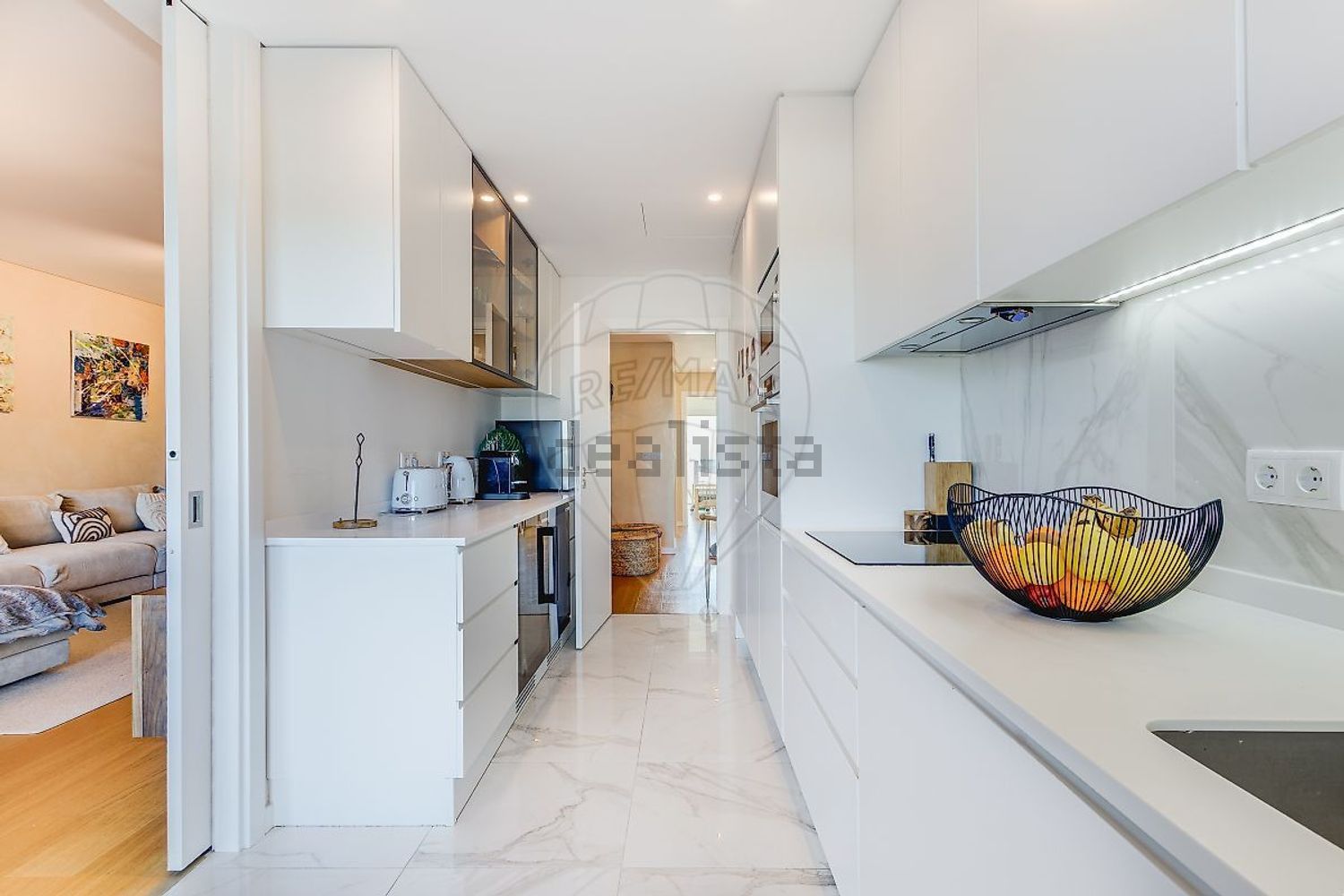 出租公寓 t3在Avenida 5 de Outubro, 401 - 厨房