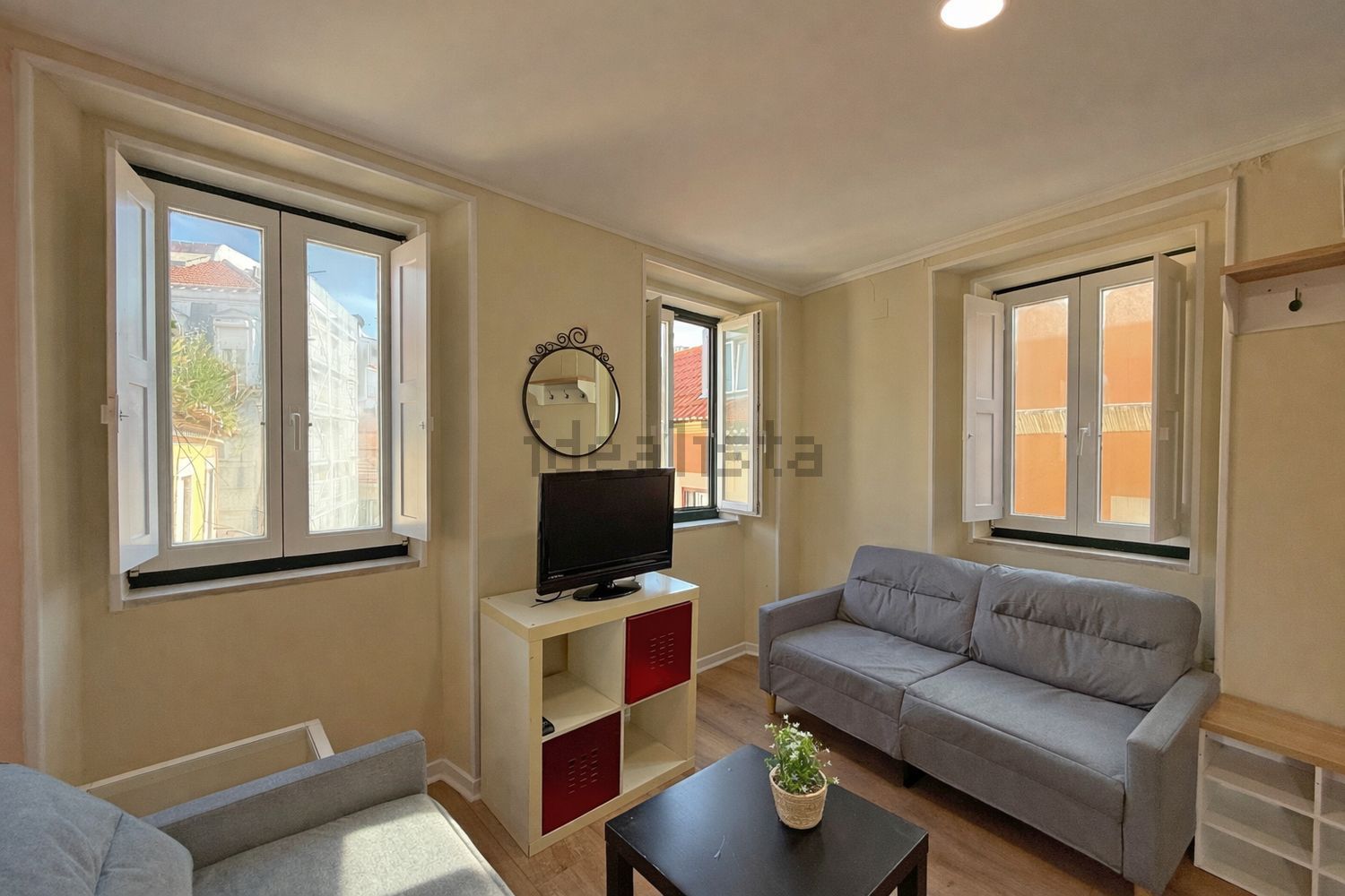 出租公寓 t1Calçada Agostinho de Carvalho - 客厅