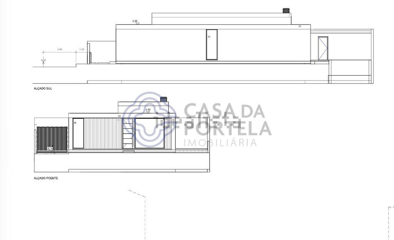 小楼房或独栋别墅出售在Centro - 平面图