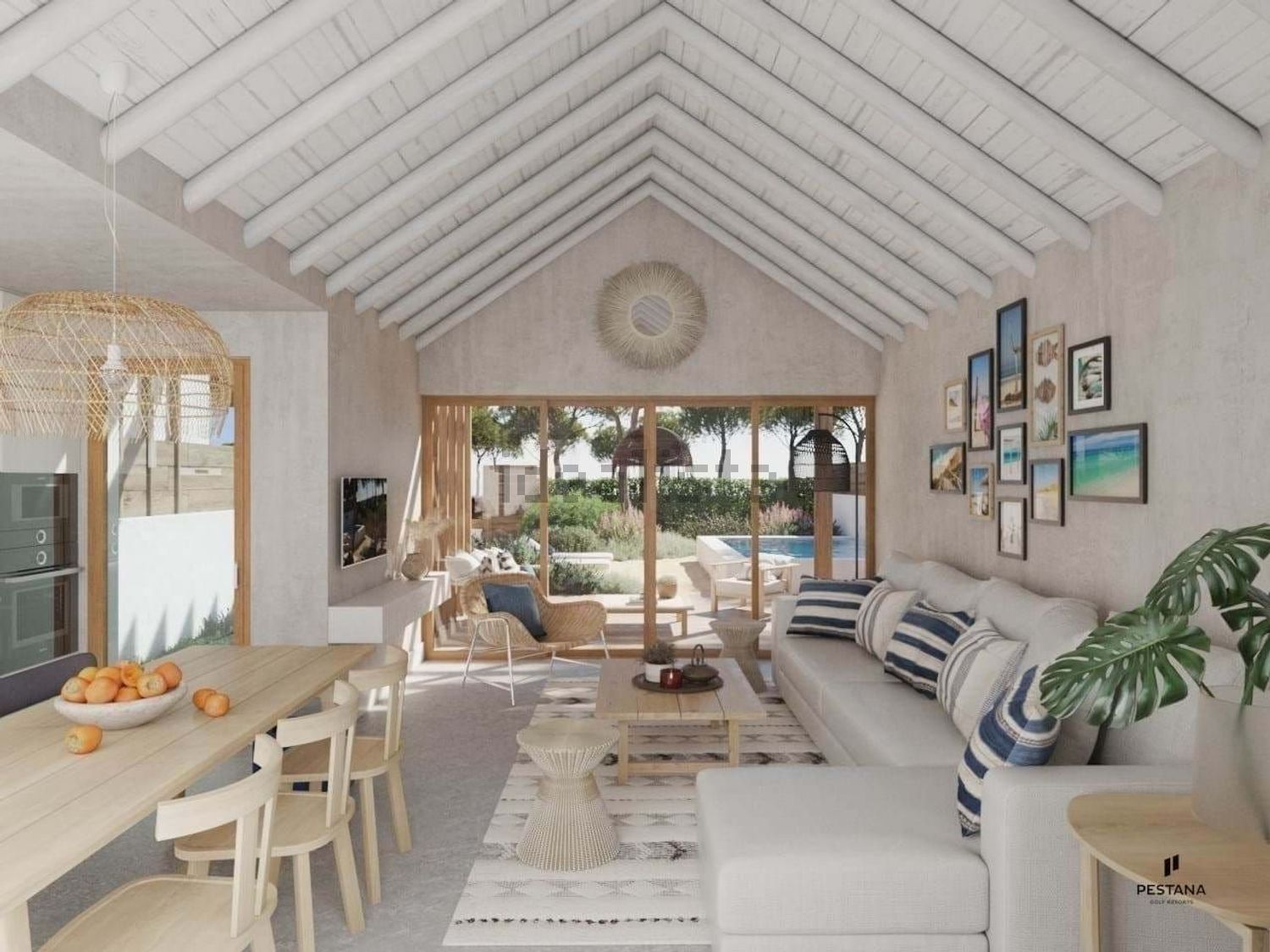 小楼房或别墅出售在Comporta - 客厅