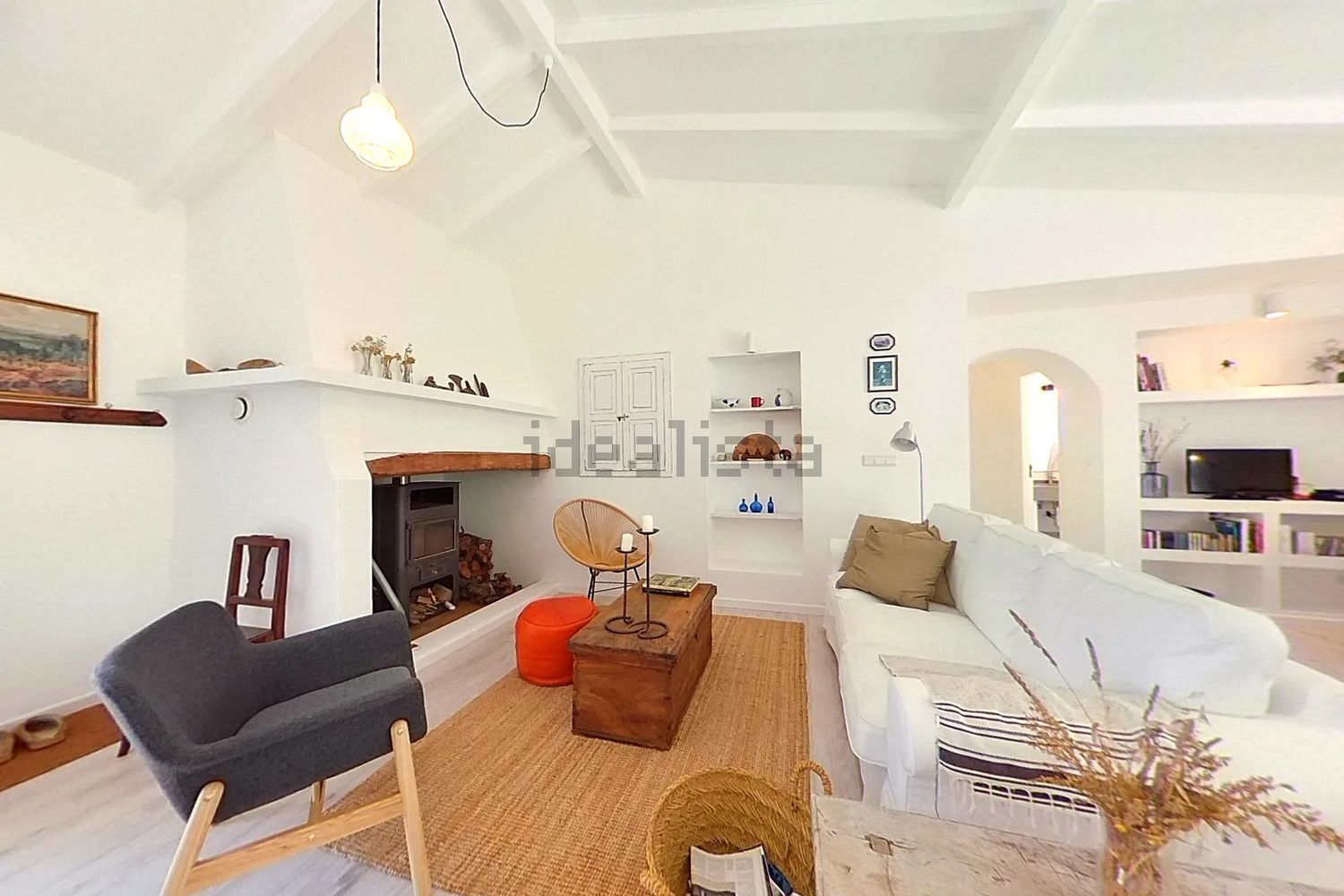 小楼房或独栋别墅出售Grândola - 客厅