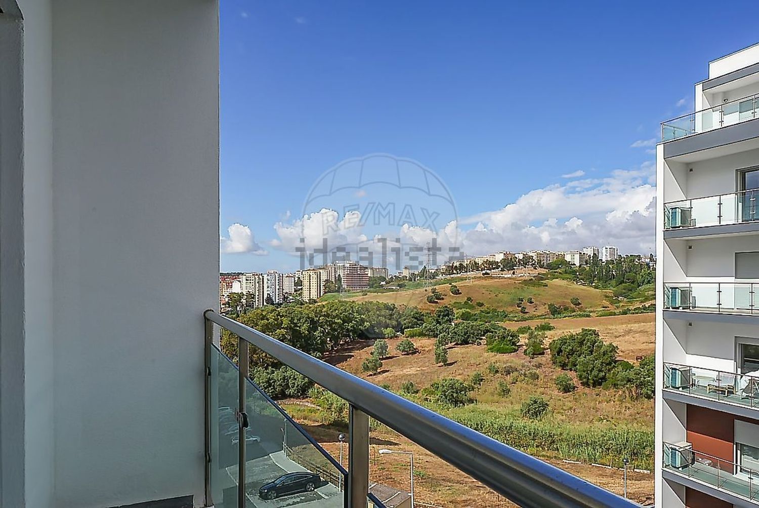 出租公寓 t2在Rua Maria Matos - 阳台